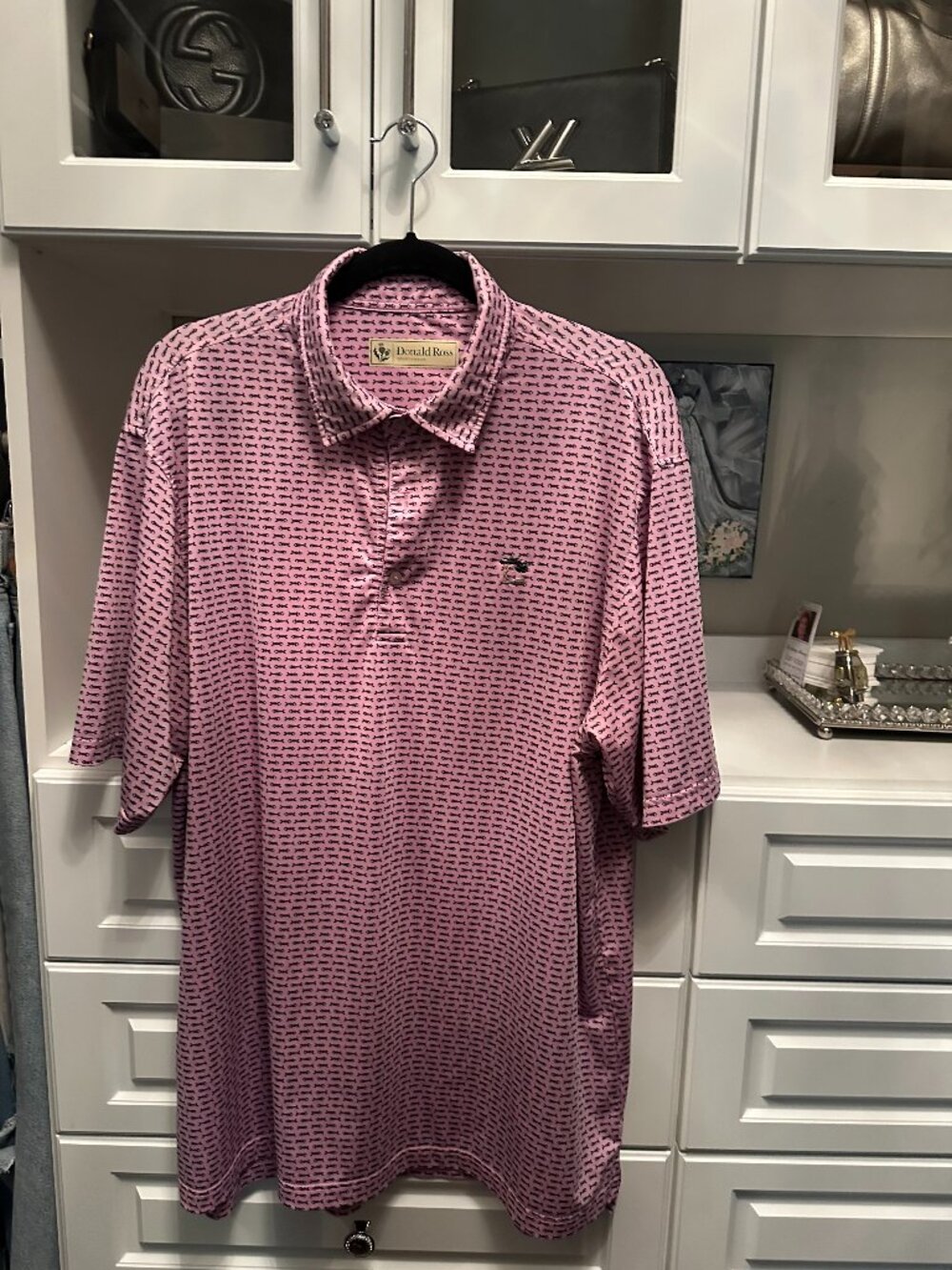 Men's Donald Ross Golf Shirt Size XL